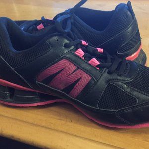 Danskin Now Black & Hot Pink Sneakers Womens Size 9 NWOT